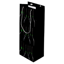 Sacola Para Vinho Garrafas de vinho Black Wine Gift Bag