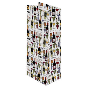 Sacola Para Vinho Garrafas, Óculos e Acessórios Padrões da Porta de 