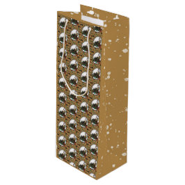 Sacola Para Vinho Gingerbread Man- Coco