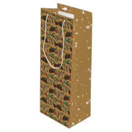 Sacola Para Vinho Holiday Sweets- Coco (Color) Wine Bag