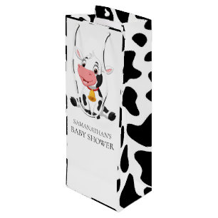 Sacola Para Vinho Holly Cow CHÁ DE FRALDAS
