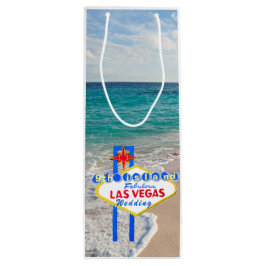 Sacola Para Vinho Ilha havaiana Las Vegas do casamento nono