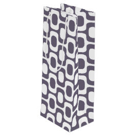 Sacola Para Vinho Ipanema Sidewalk Pattern, Beach Pattern, Brazil