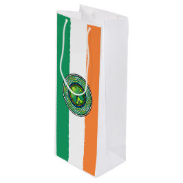 Sacola Para Vinho Irish shamrock