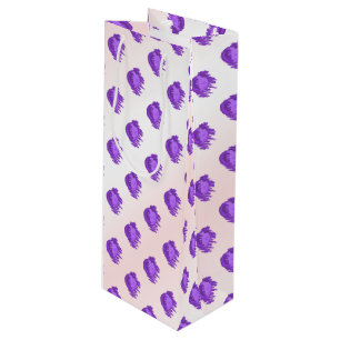 Sacola Para Vinho ITD Blurberries e Cream