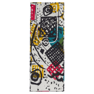 Sacola Para Vinho Kandinsky Small Worlds V Abstrato Classic