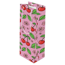 Sacola Para Vinho Kawaii Red Cherry Vibes Cute Girly Aesthetic