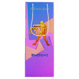 Sacola Para Vinho Libra Aniversário - Bolsa de Presente de Vinho