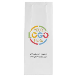 Sacola Para Vinho Logotipo comercial da empresa corporativa preto si