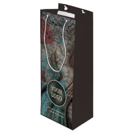 Sacola Para Vinho Logotipo personalizado da empresa | Embalagem por