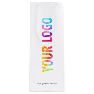 Sacola Para Vinho Logotipo Personalizado da Empresa Presente Promoci