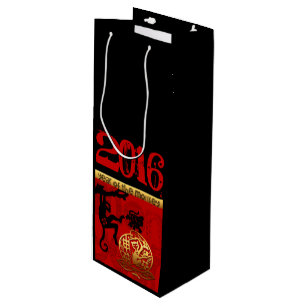 Sacola Para Vinho Macaco-macaco-macaco-macaco Zodiac Aniversário WB