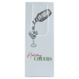 Sacola Para Vinho martini e férias de esqui