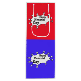 Sacola Para Vinho Memorial Stars -