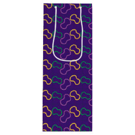 SACOLA PARA VINHO MIÇANGAS DOURADAS DE GRAS MARDI MARDI PURPEN