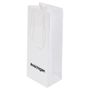 Sacola Para Vinho MICHIGAN Hashtag