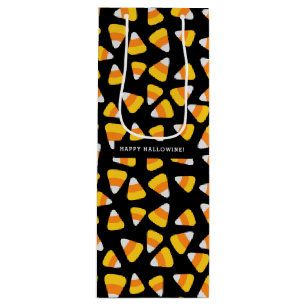 Sacola Para Vinho Milho de doces doce Hallowine feliz