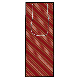 Sacola Para Vinho Motif lignes rouges