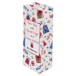 Sacola Para Vinho Name, Wrapped Packages & Sweets Holiday