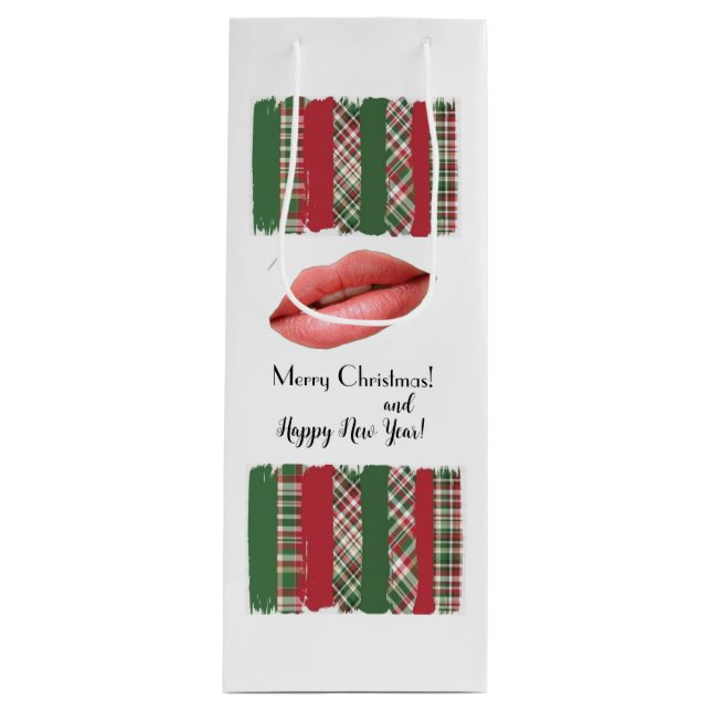 Sacola Para Vinho Natal! (Frente)