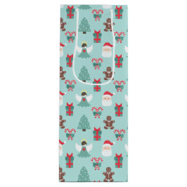 Sacola Para Vinho Navidad Angel