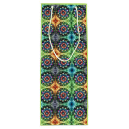 Sacola Para Vinho Neon Mandala - Retromoderno Celestial
