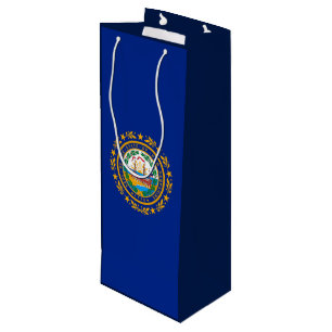 Sacola Para Vinho New Hampshire State Flag Design