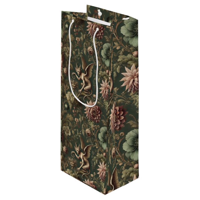 Sacola Para Vinho O Observador Iluminado - Vitoriano Gótico (Frente inclinada)