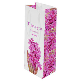 Sacola Para Vinho Obrigado de Bridesmaid, seu favor de casamento de