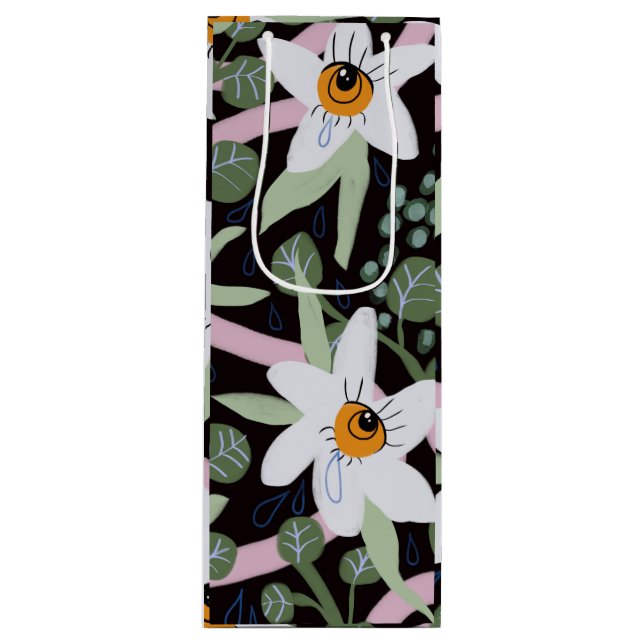 Sacola Para Vinho Olhos Vemos Você Dar Saco (Frente)