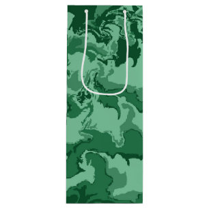 Sacola Para Vinho Ondas verdes