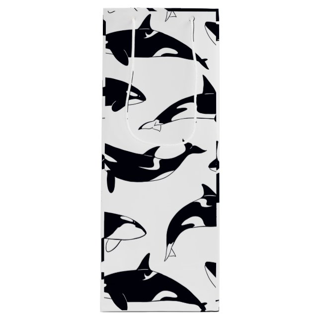 Sacola Para Vinho Orca bag (Frente)