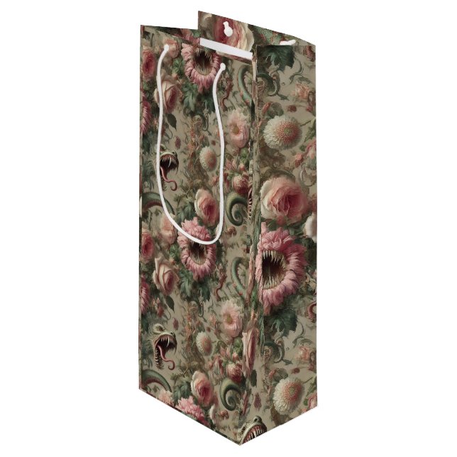 Sacola Para Vinho Os Verdantes Vorazes - Vitorianos Góticos (Frente inclinada)