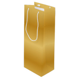 Sacola Para Vinho Ouro metálico antigo