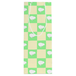 Sacola Para Vinho Padrão da Desktop Board páscoa com Motif de Pintin