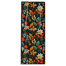Padrão de Flores Exóticas Florais