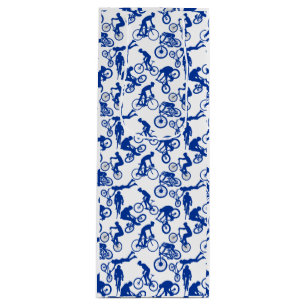 Sacola Para Vinho Padrão de Freestyles de Ciclo.w x4 Branco BG