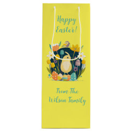 Sacola Para Vinho 🌸 Padrão de Oster Alemão Personalizado 🐣