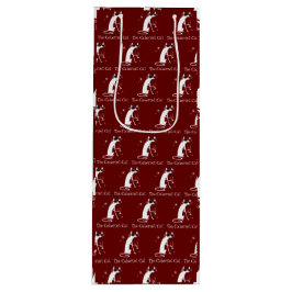 Sacola Para Vinho Padrão do ventilador do Cabernet Cat