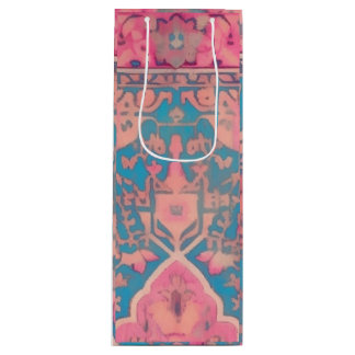 Sacola Para Vinho Padrão persa Gift Bag