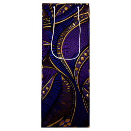 Sacola Para Vinho Padrão Real Afro Wax