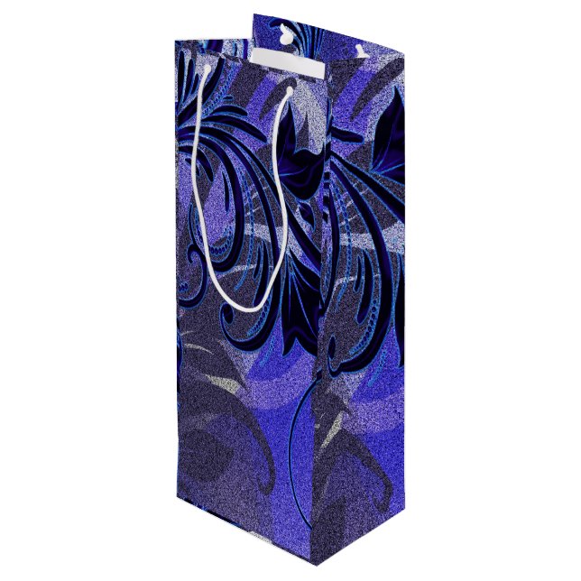 Sacola Para Vinho Paixão Roxo (Verso inclinado)