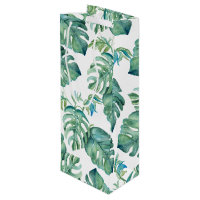 Palma De Monstera Verde Tropical Deixa Aquarela