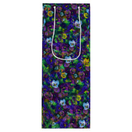 Sacola Para Vinho Pansies [purple] by Jason Street