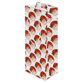 Sacola Para Vinho Papai Noel
