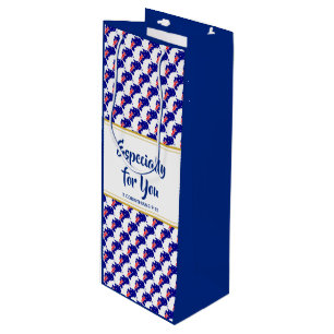 Sacola Para Vinho Partido da Celebração Personalizada Cristã AUST