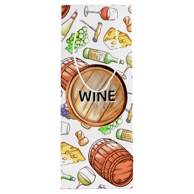 Sacola Para Vinho Party  (Verso)