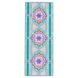 Sacola Para Vinho Pastel Dream Boho Geometric Kaleidoscope