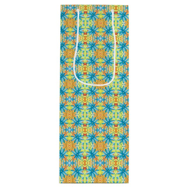 Sacola Para Vinho Pat Mosaic Gift Bag (Frente)