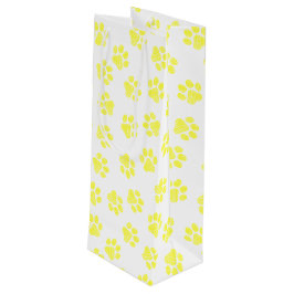 Sacola Para Vinho patas de rabo, patas de cão, patas amarelas